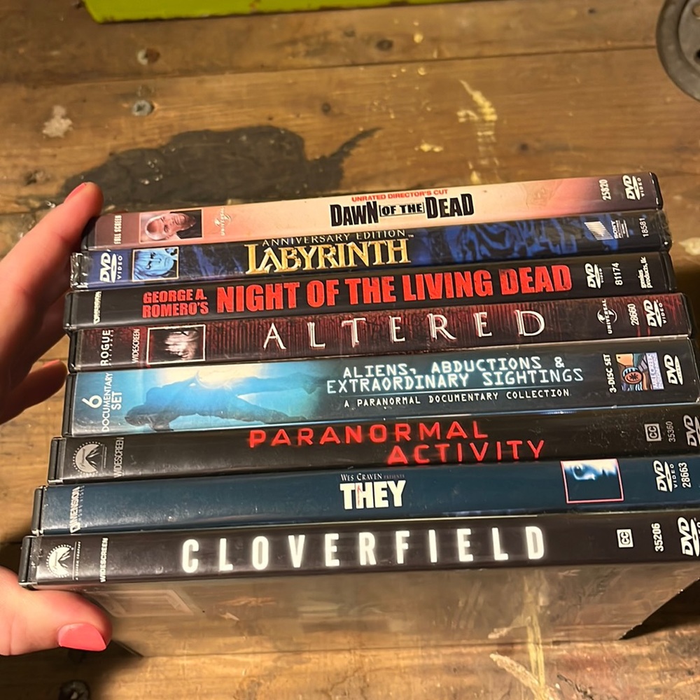 Horror DVDs